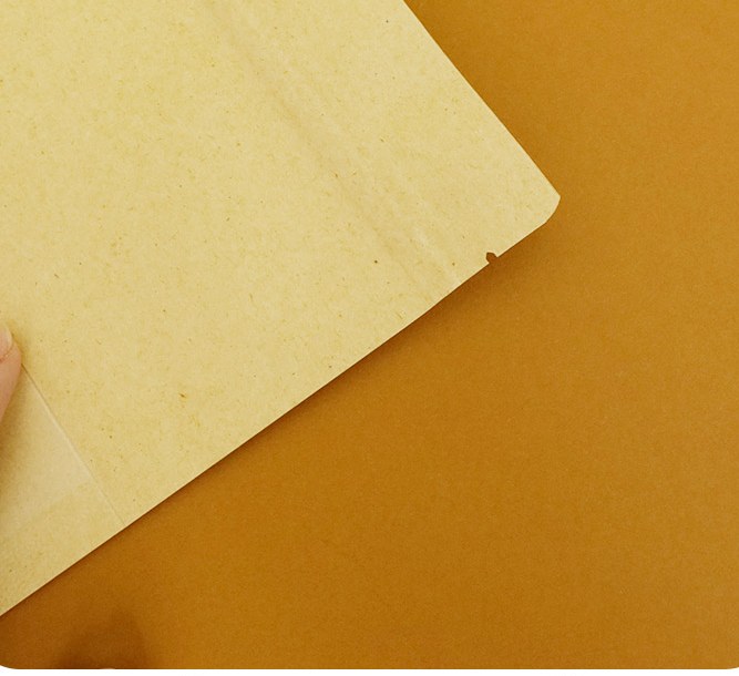 Blank Window Kraft Tea Cake Bag detail 3