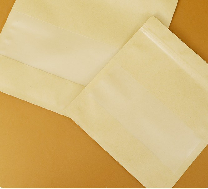 Blank Window Kraft Tea Cake Bag detail 5