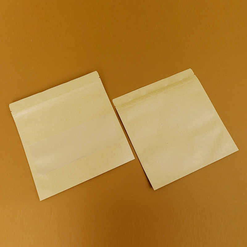 Blank Window Kraft Tea Cake Bag - Image 2