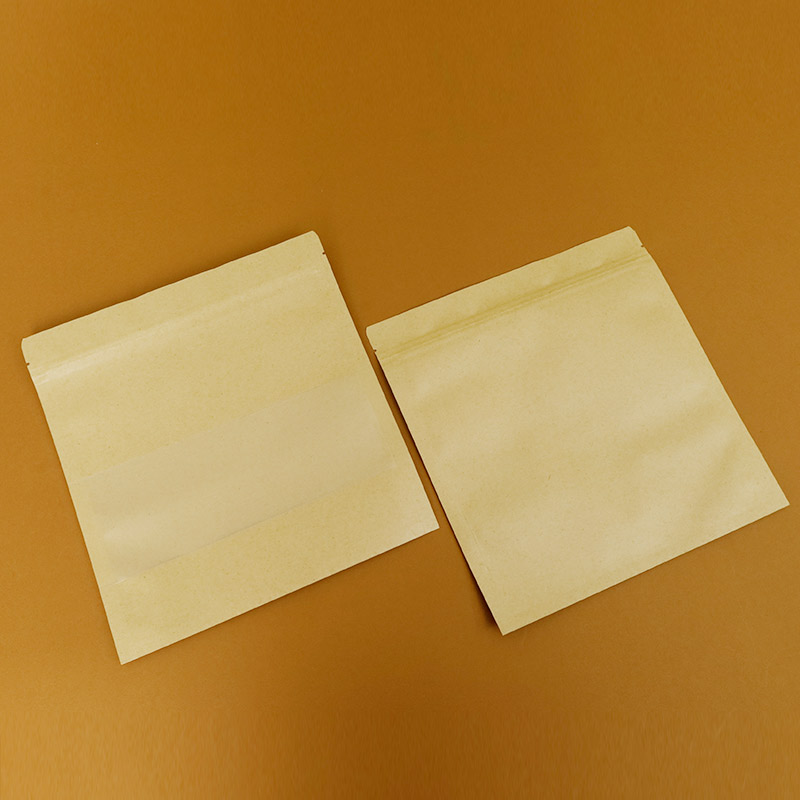 Blank Window Kraft Tea Cake Bag - Image 3