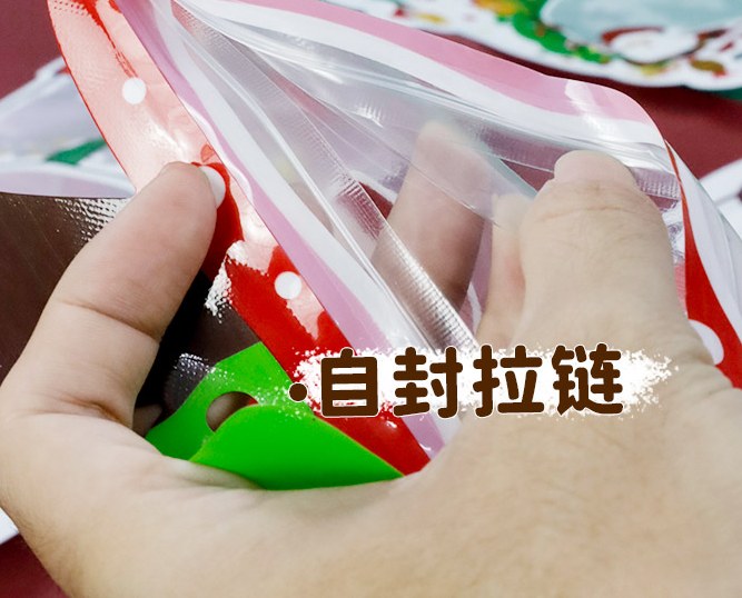 Christmas Gift Shaped Bag detail 7