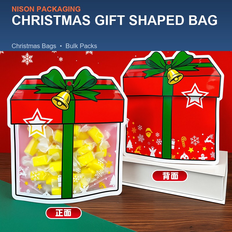 Christmas Gift Shaped Bag