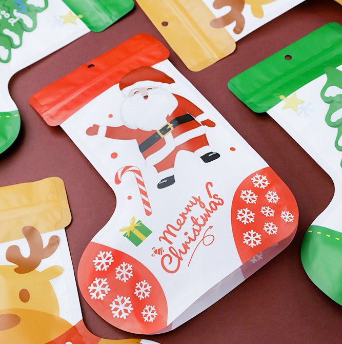 Christmas Stocking Shaped Bag detail 6