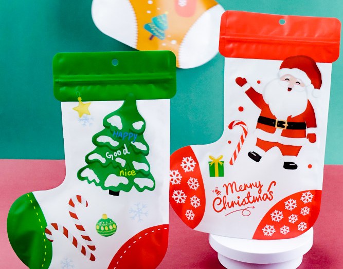 Christmas Stocking Shaped Bag detail 7