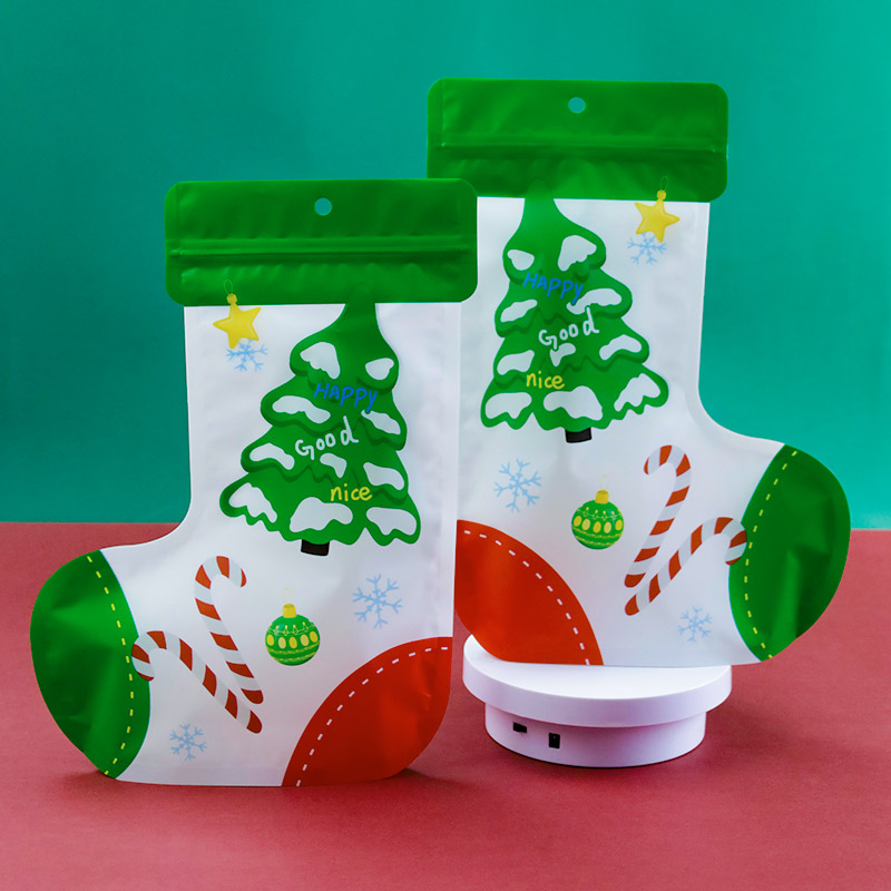 Christmas Stocking Shaped Bag - Image 2