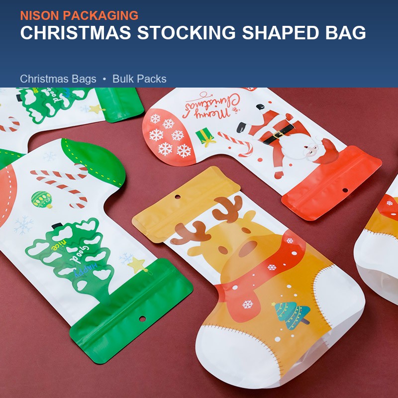 Christmas Stocking Shaped Bag