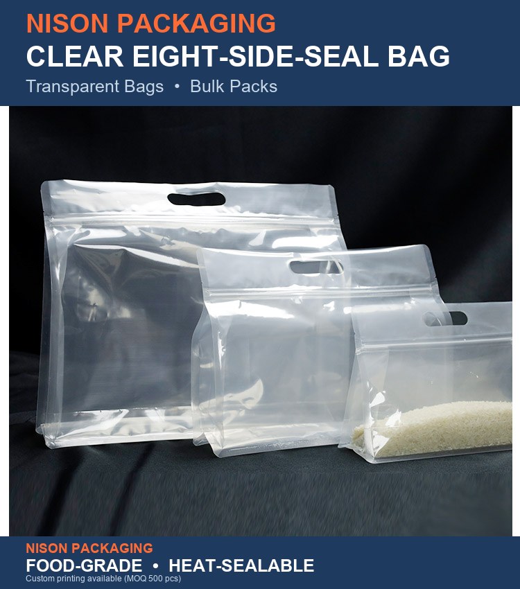 Clear Eight-Side-Seal Bag detail 8
