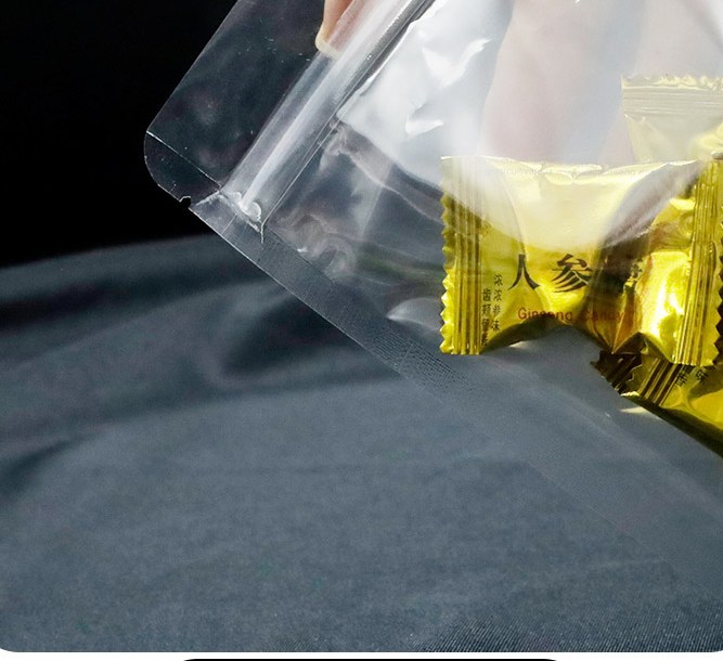 Clear Stand-Up Zipper Bag detail 4