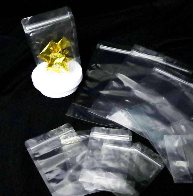 Clear Stand-Up Zipper Bag detail 6