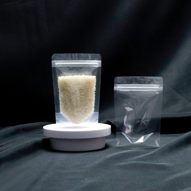 Clear Stand-Up Zipper Bag - Image 2