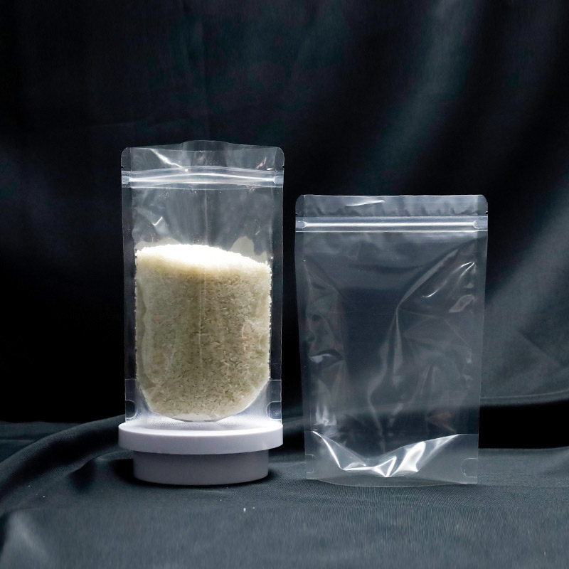 Clear Stand-Up Zipper Bag - Image 3