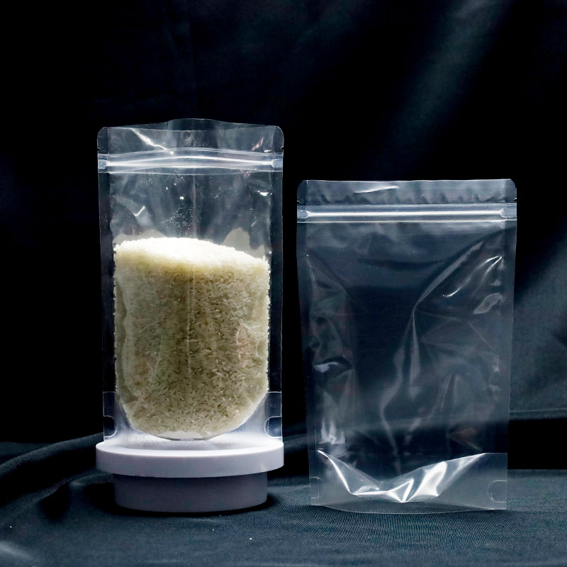 Clear Stand-Up Zipper Bag - Image 4