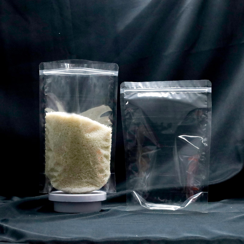 Clear Stand-Up Zipper Bag - Image 5