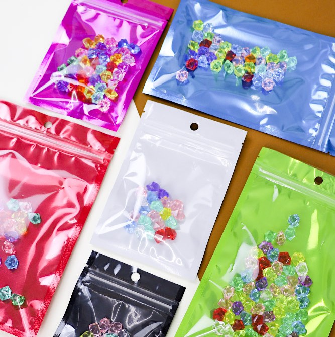 Colorful Foil Flat-Bottom Bag detail 6