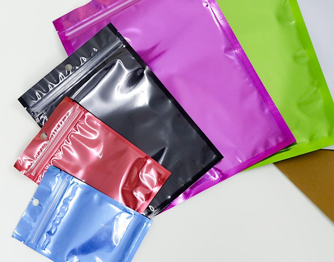 Colorful Foil Flat-Bottom Bag detail 7
