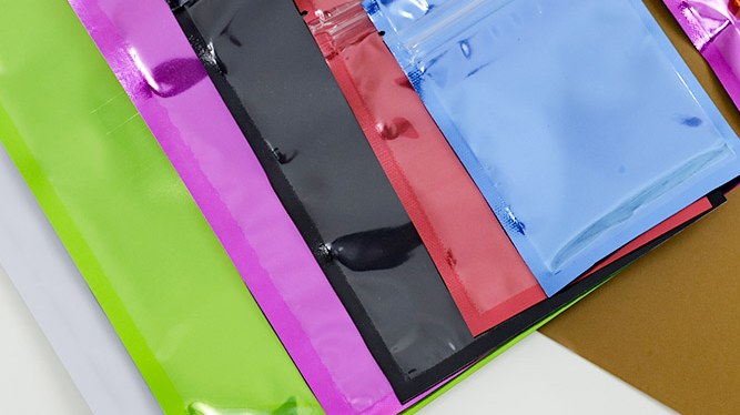 Colorful Foil Flat-Bottom Bag detail 8