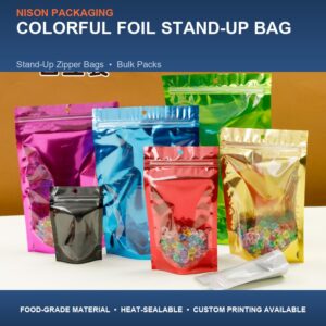 Colorful Foil Stand-Up Bag