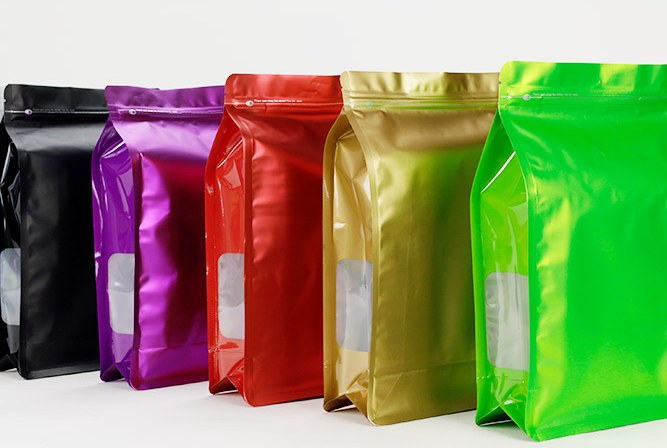 Colorful Side-Window Eight-Seal Bag detail 7