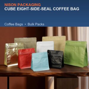 Cube Eight-Side-Seal Coffee Bag