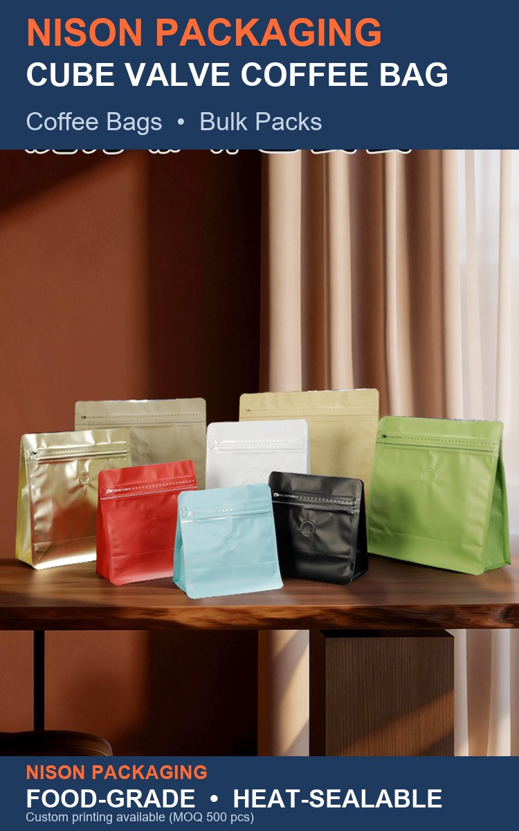 Cube Valve Coffee Bag detail 3