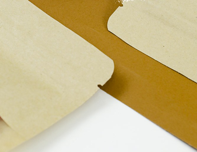 Glossy Window Kraft Bag detail 3