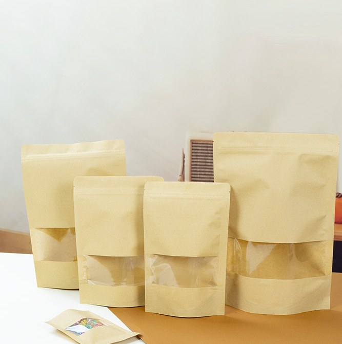 Glossy Window Kraft Bag detail 6