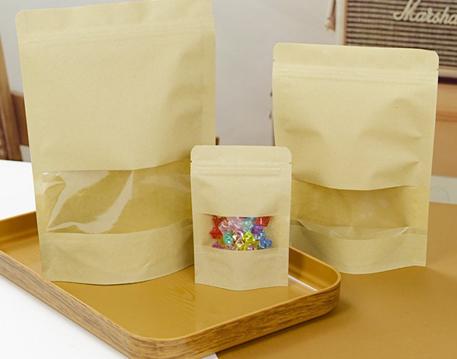 Glossy Window Kraft Bag detail 7