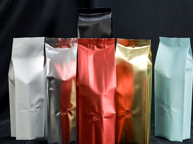 Gusseted Valve Coffee Bag detail 2
