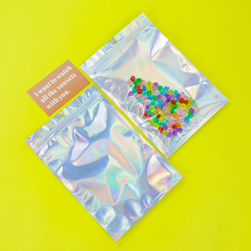 Holographic Flat-Bottom Bag - Image 5