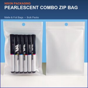 Pearlescent Combo Zip Bag