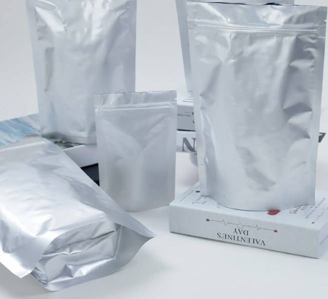 Pure Aluminum Stand-Up Zipper Bag detail 7