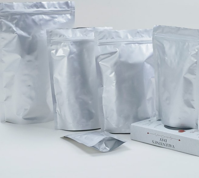 Pure Aluminum Stand-Up Zipper Bag detail 8