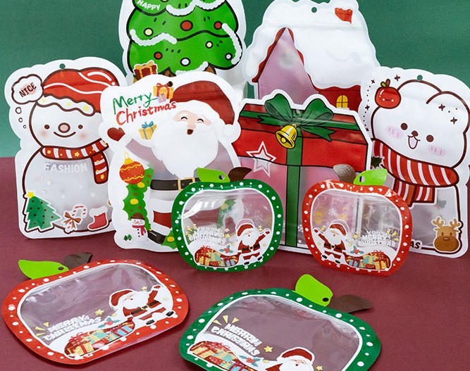 Snowman Shaped Bag detail 8