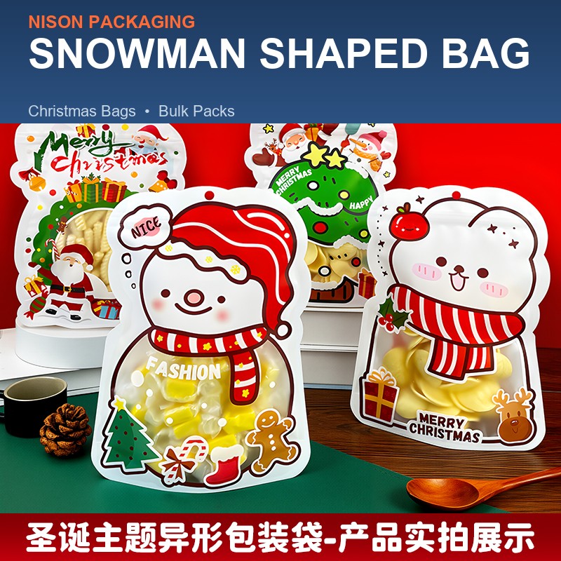 Snowman Shaped Bag
