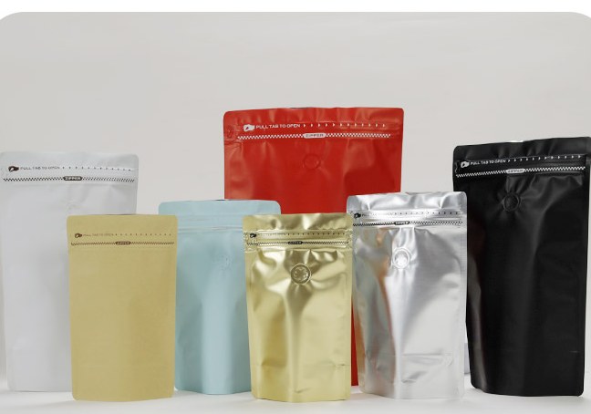 Stand-Up Side-Zipper Coffee Bag detail 1
