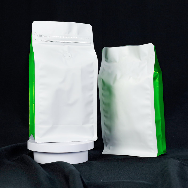 Two-Tone Side-Zipper Coffee Bag - Image 2
