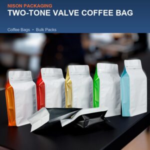 Two-Tone Valve Coffee Bag