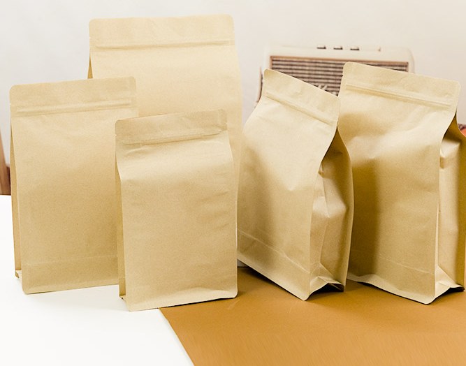 Unlaminated Matte Kraft Bag detail 7