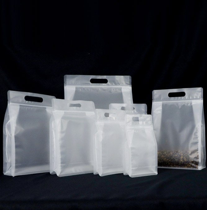 Wide-Mouth Matte Eight-Seal Bag detail 6
