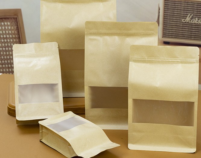 Window Kraft Eight-Side-Seal Bag detail 6