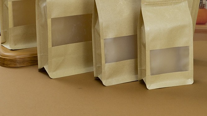 Window Kraft Eight-Side-Seal Bag detail 7