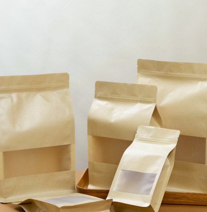 Window Kraft Eight-Side-Seal Bag detail 8