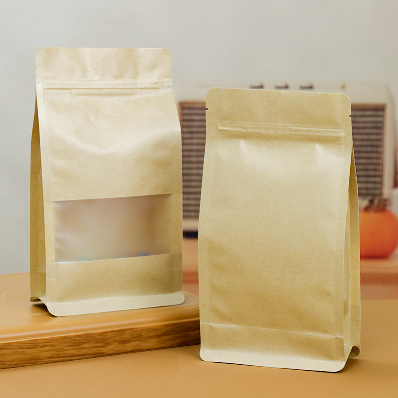 Window Kraft Eight-Side-Seal Bag - Image 3