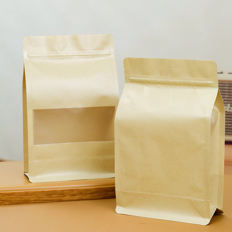 Window Kraft Eight-Side-Seal Bag - Image 4