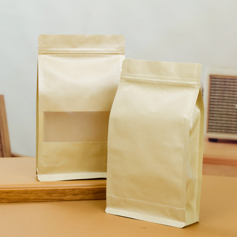 Window Kraft Eight-Side-Seal Bag - Image 5